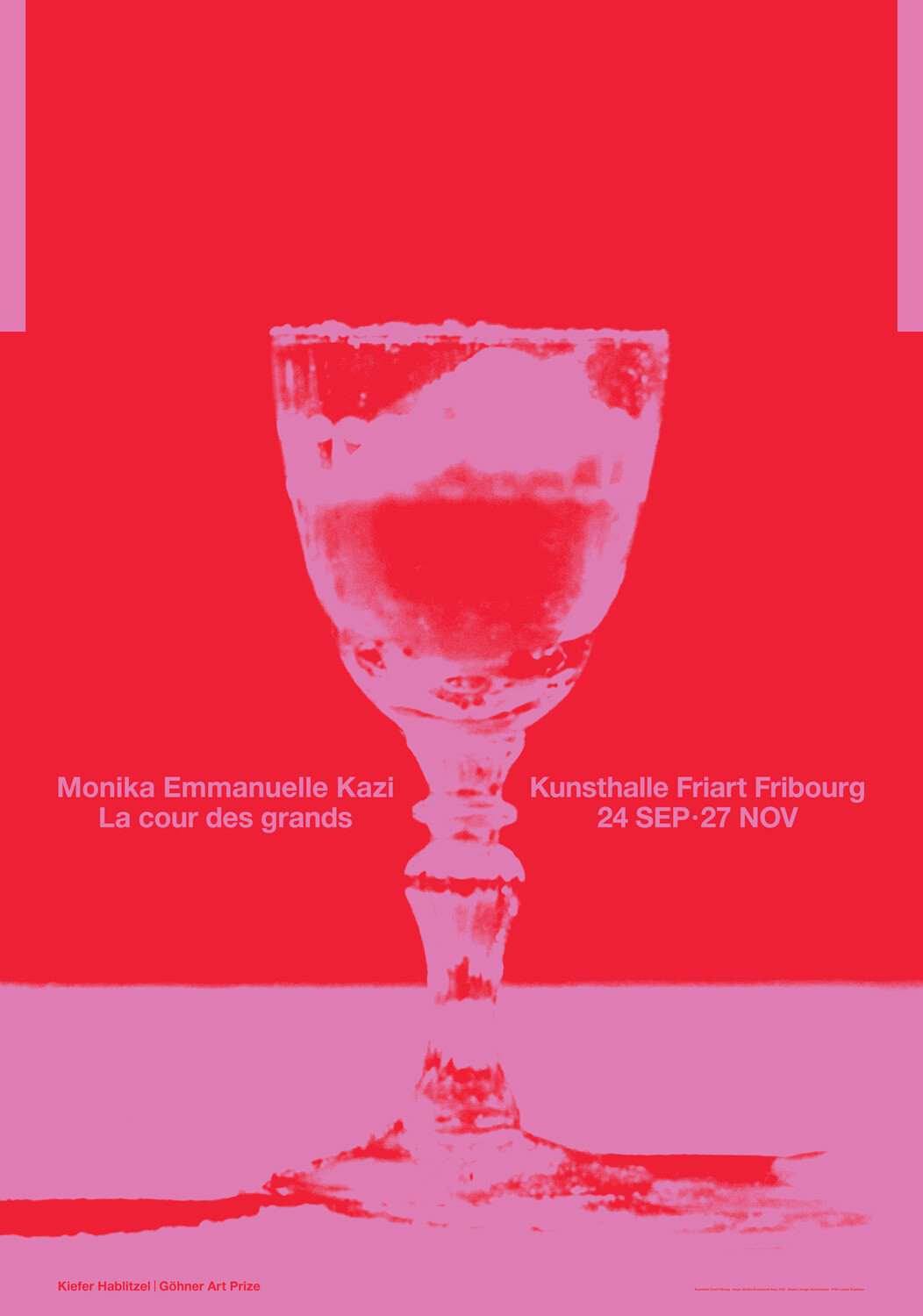 Affiche d'exposition Monika Emmanuelle Kazi image