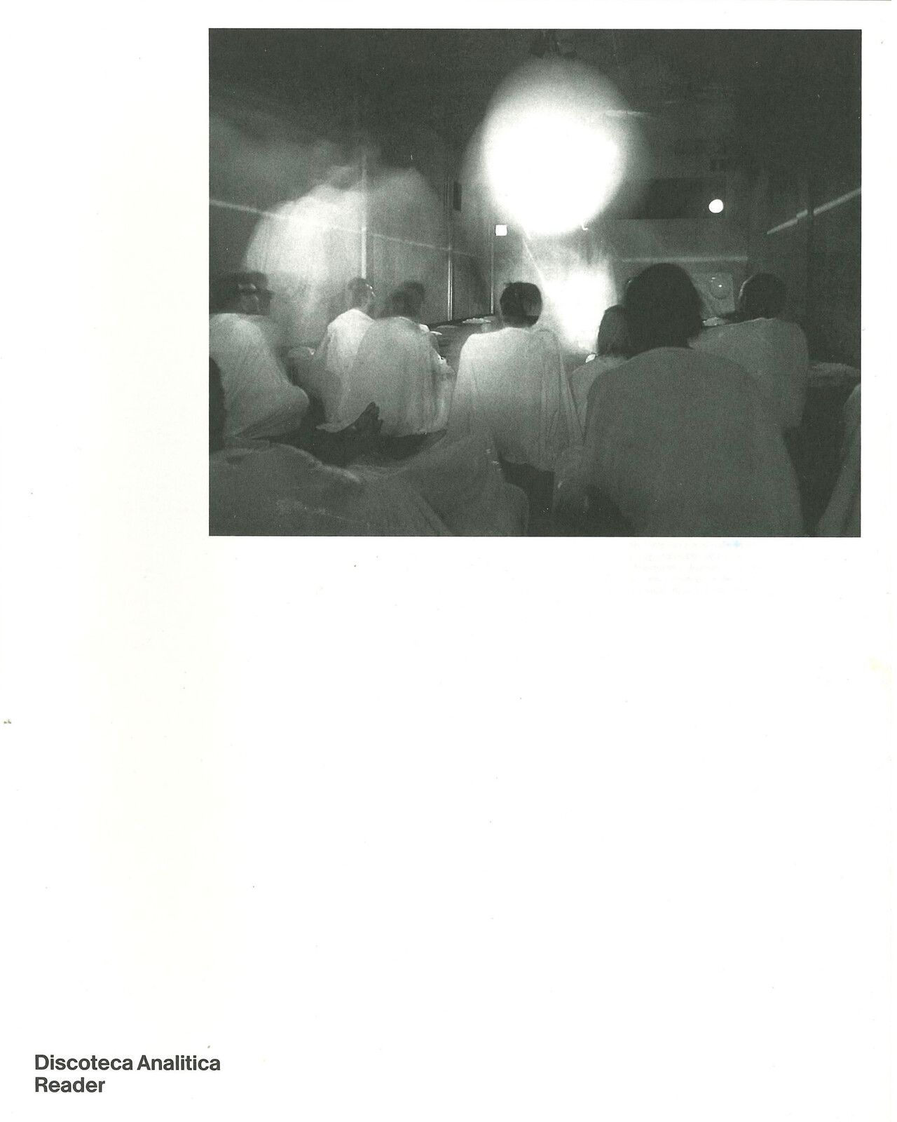 Discoteca Analitica Reader image