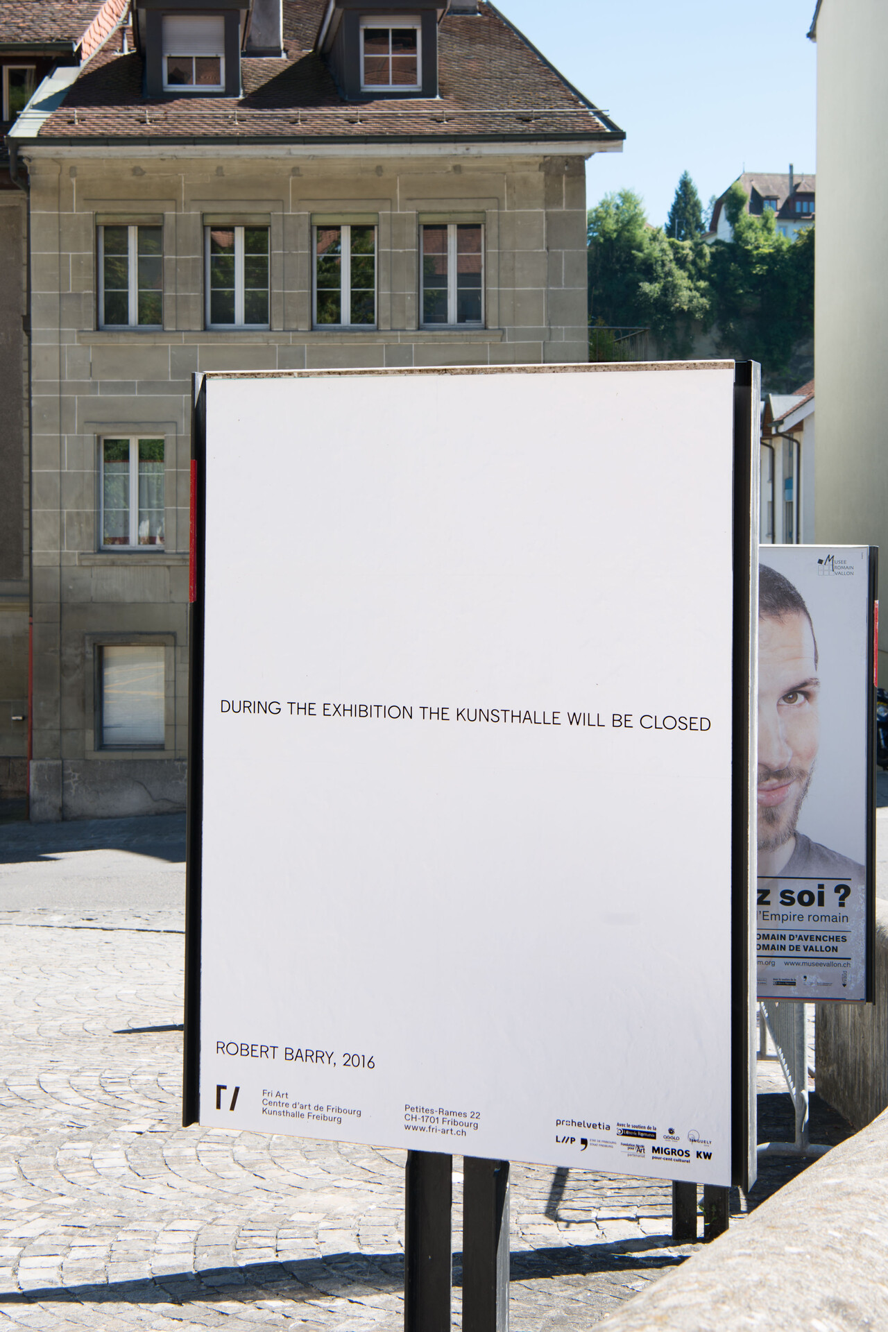 Robert Barry, CLOSED GALLERY REDUX image